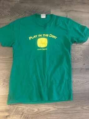 John Deere Green T‑Shirt with Yellow Logo